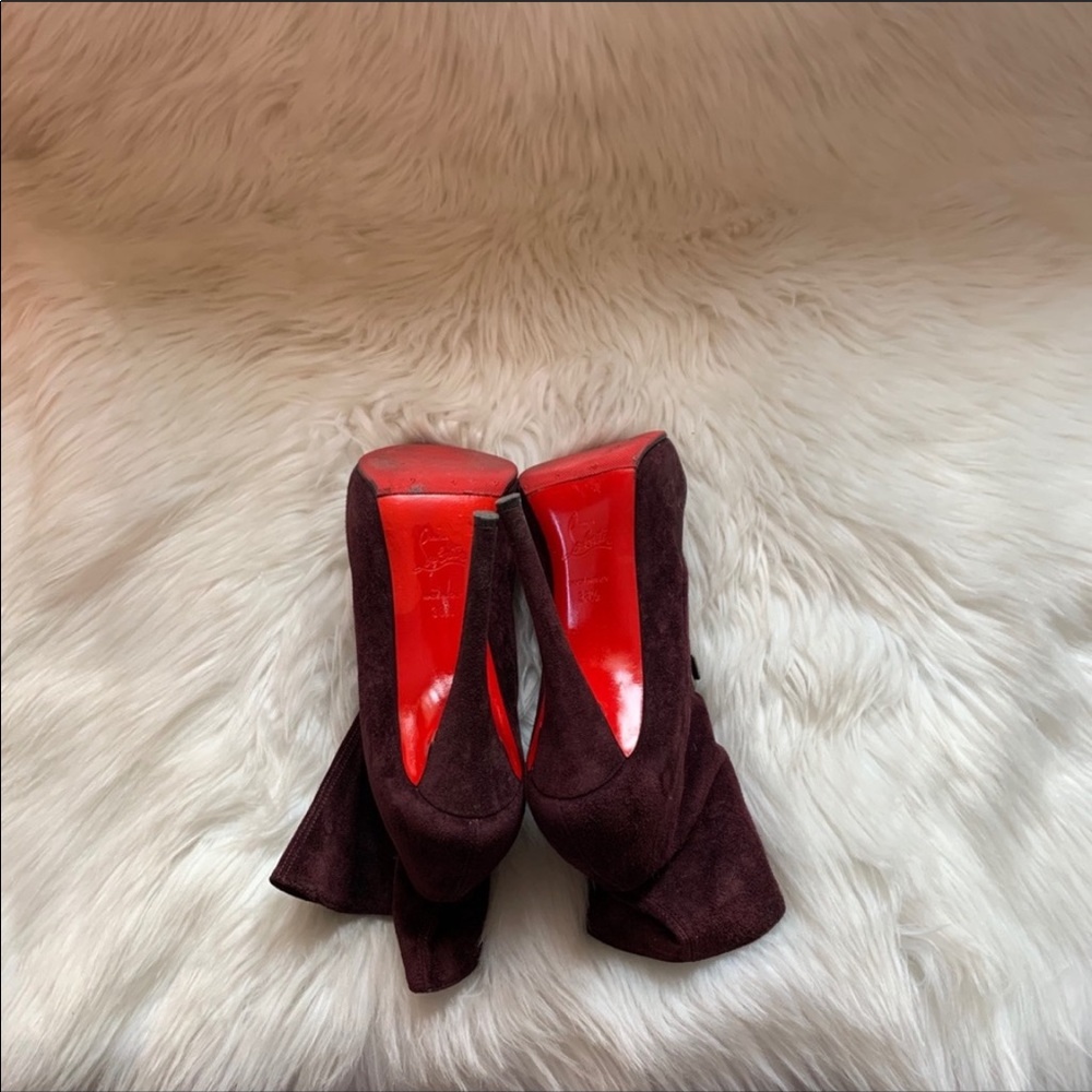 ⭕️SOLD⭕️ Christian LOUBOUTIN Troopista Booties - Picture 7 of 8